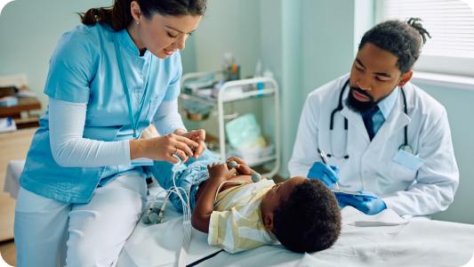 In-house EKG services available at select locations